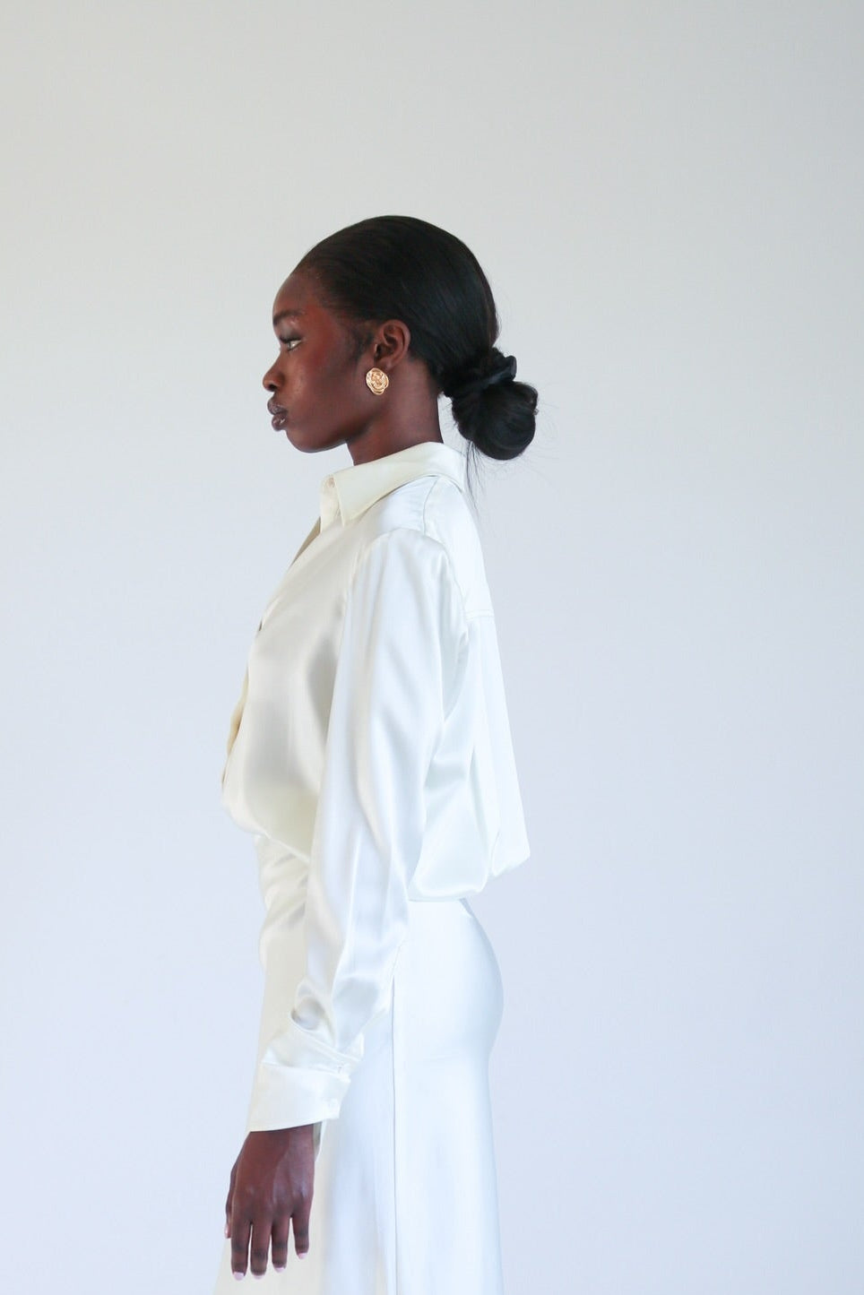 The Belinda Blouse (Ivory)